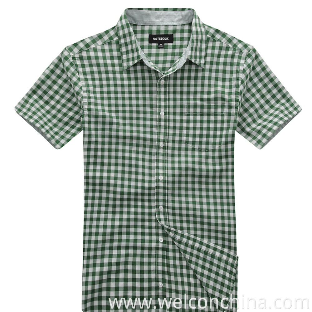 Green Checked Shirt Jpg